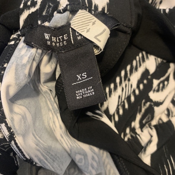 White House Black Market Drop Waist Sleeveless Top With Pockets Women's Size XS - Picture 11 of 12